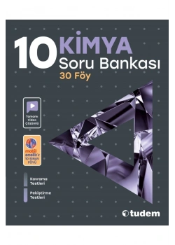 Tudem 10.Sınıf Kimya Soru Bankası