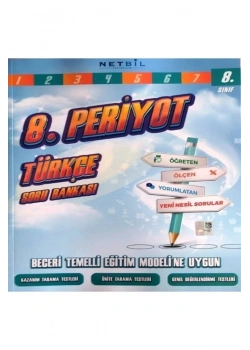 Netbil 8.Sınıf Türkçe Periyot Soru Bankası
