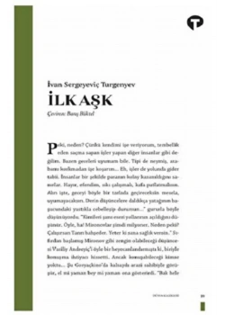 İlk Aşk  Turgenyev  Turkuvaz