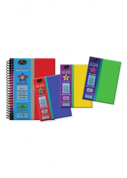 Defne Star 5+1 Ayraçlı 6 Konulu 150 Yaprak Defter Dfn-2206