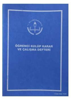 Gülpaş Öğrenci Kulüp Karar Ve Çalışma Def.20X28 20Yp Pls Kpk 406