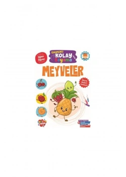 Etkinlikli Kolay Boyama Meyveler Meyve Maketi Hediyeli Koloni