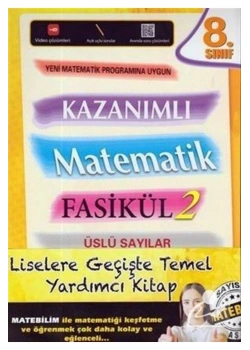 Karekod 8.Sınıf Matematik Fasikül 2 Üslü Sayısal