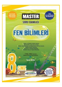 Okyanus 8.Sınıf Master Fen Bilimleri Soru Bankası