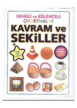 Renkli Ve Eğlenceli Çikartmalar Kavramlar Ve Şekil - Parıltı