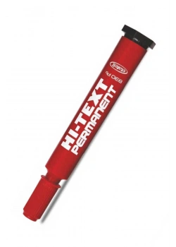 Noki Hı-Text Permanent Marker Yuvarlak Uç Kırmızı Kod:830Pbk