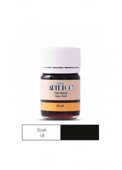 Lisans Artdeco Cam Boyası 25Ml. Siyah Lv-Y-030A-18