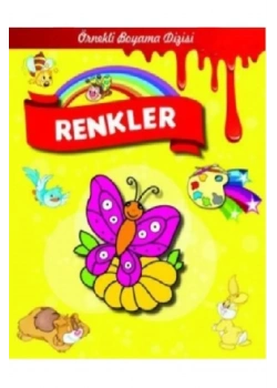 Örnekli Boyama Dizisi. Renkler- Parıltı