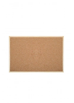 İnter 90X120 Ahşap Çerçeveli Duvara Monte Mantar Pano Kod: Int-565