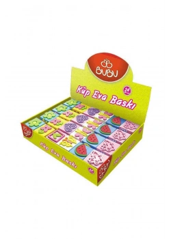 Bu-Bu Küp Eva Baskı Kutu 24 Lü Model2 Kod:Bubu-Eb0001