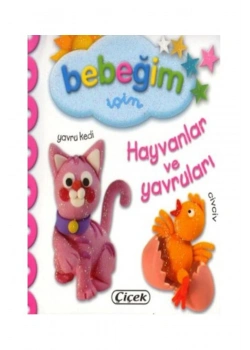 Bebeğim İçin Hayvanlar Ve Yavruları  Cep Mini Boy Çiçek Yayın