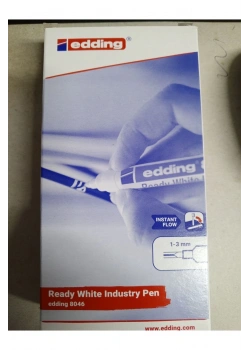 Eddıng 8046 Endüstri Kalemi Beyaz