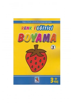 Renkli Eğitici Boyama 2-3+Yaş        Nurdan Yayın