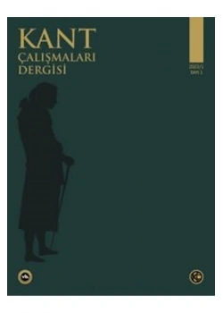 Kant Çalışmaları Dergisi Vakıfbank