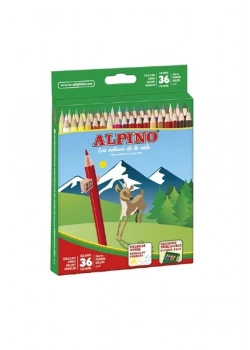 Alpino  Kuru Boya   Tam Boy 36 Renk       Al 600
