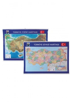 Gülpaş Türkiye Fiziki Ve Siyasi Harita Çıtalı 999