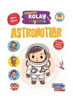 Kolay Boyama Astronotlar  Koloni