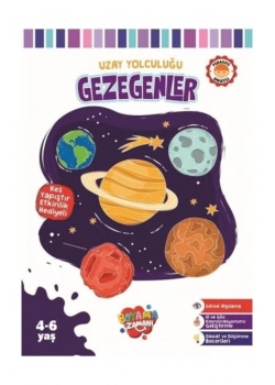 Uzay Yolculuğu Gezegenler Boyama