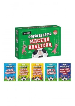 Patates Spor Macera Başlıyor 5 Kitap Set Nesil Çocuk