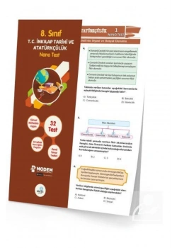 8.Sınıf İnkılap Tarihi Yaprak Test Dorya