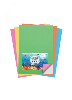 Viva Puti 20X30 Renkli Eva Yapışkanlı 10 Renk A4