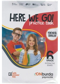 Onburda 6.Sınıf İngilizce Here We Go Practite Book