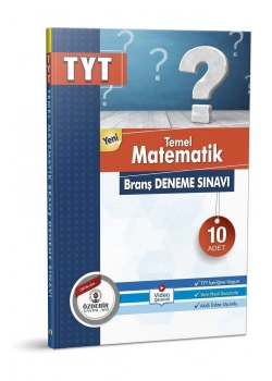 Özdebir Tyt Temel Matematik 10 Branş Deneme Seti