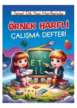 Örnek Harfli Çalışma Defteri A4 Bıcırık Yayın