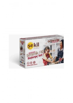 Şekil Kil Seramik/Kil Başlangıç Set