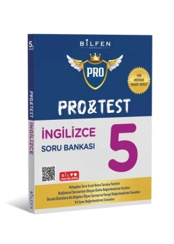 Bilfen 5.Sınıf İngilizce Soru Bankası Pro Test