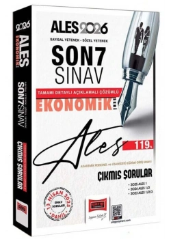 Yargı Ales 2026 Sayısal Sözel Son 7 Sınav Çıkmış Çözümlü Sorular Ekonomik Seri