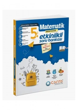 Çanta 5.Sınıf Matematik Etkinlikli Soru Bankası