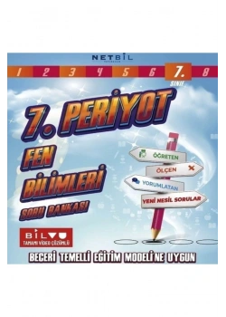 Netbil 7.Sınıf Fen Bilimleri Periyot Soru Bankası