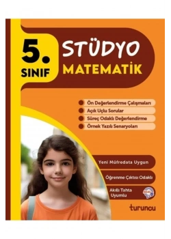 Turuncu 5.Sınıf Stüdyo Matematik