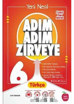 Newton 6.Sınıf Türkçe Adım Adım Zirveye Soru Bankası