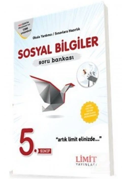 5.Sınıf Sosyal Bilgiler Soru Bankası Limit