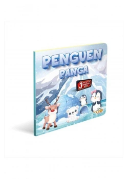 Penguen Panga 3 Boyutlu Hareketli Kitap