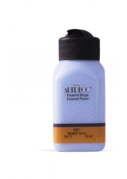 Lisans Artdeco Enamel Cam Boyası 75 Ml Bebek Mavi  Lv-Y-130I-431