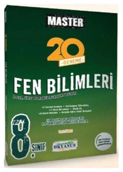 Okyanus 8.Sınıf Fen Bilimleri 20 Master Deneme