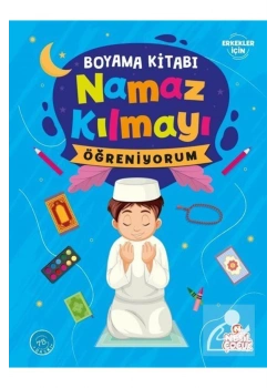 Namaz Kılmayı Öğreniyorum-Erkek- Boyama Kitabı Nesil Çocuk