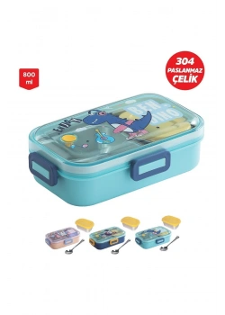 Fıxpoınt P-1452 Çelik Beslenme Kabı 800 Ml