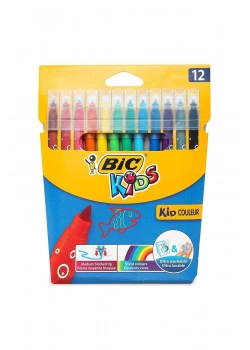 Bic Kids Color Keçeli 12 Renk  Boya Kalemi  Kod:920293