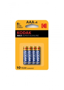 Kodak Max 4 Adet Alkalin İnce Pil Aaa 281329