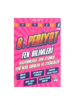 Netbil 8.Sınıf Fen Bilimleri Periyot Etkinlikli Soru Bankası