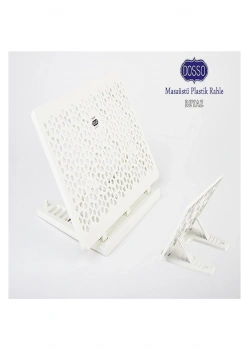 Dosso Masa Üstü Plastik Rahle Beyaz Renk