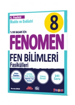 Fenomen 8.Sınıf Fen Bilimleri 4.Fasikül