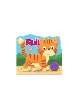 Şekilli Kitap Kedi  Yumurcak