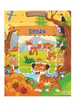 Pencereli Kitaplar Orman Parıltı