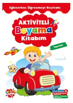 Aktiviteli Boyama Kitabım  Taşıtlar  Koloni