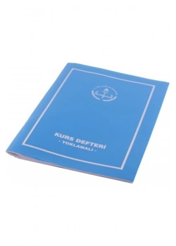 Gülpaş Kurs Defteri Yoklamalı Plastik Kapak 386